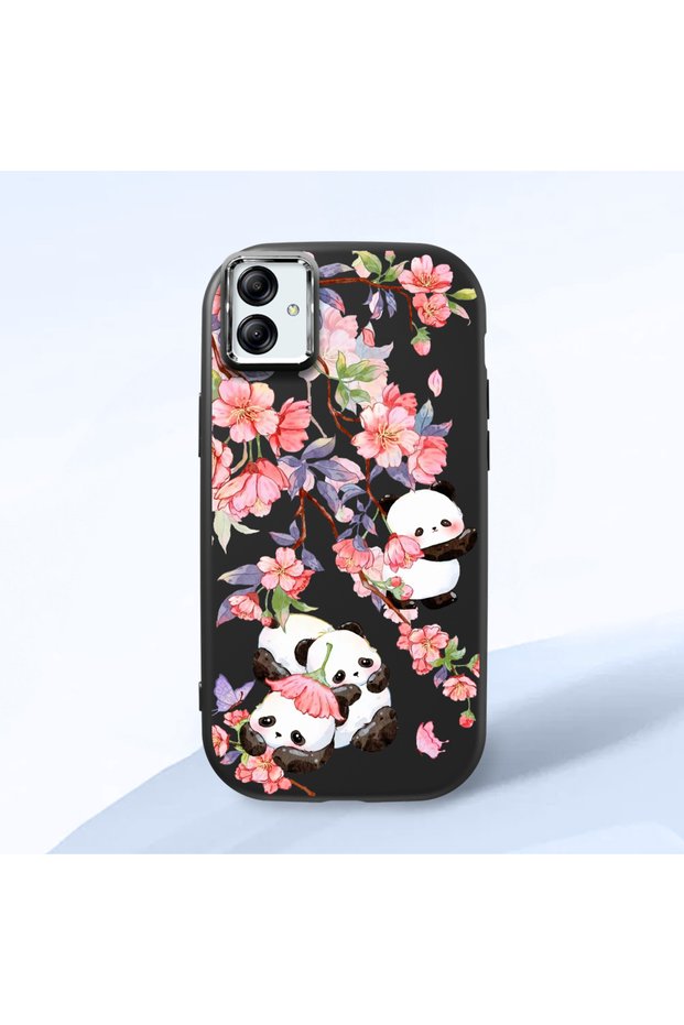 Samsung Galaxy A03 Compatible Black Silicone Case with Shock-Absorbing Camera Protections