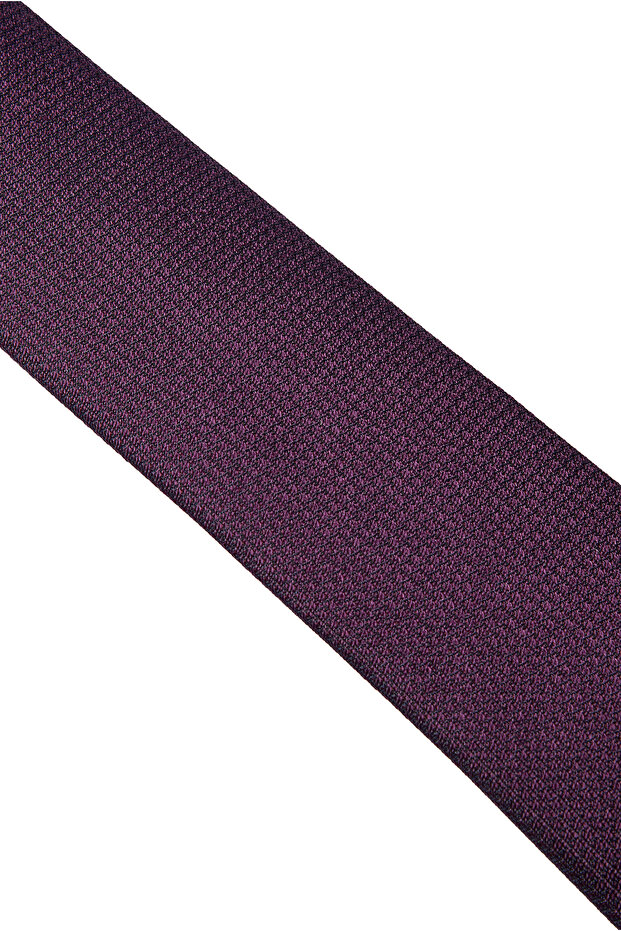 Patterned Silk Blend Tie - 3