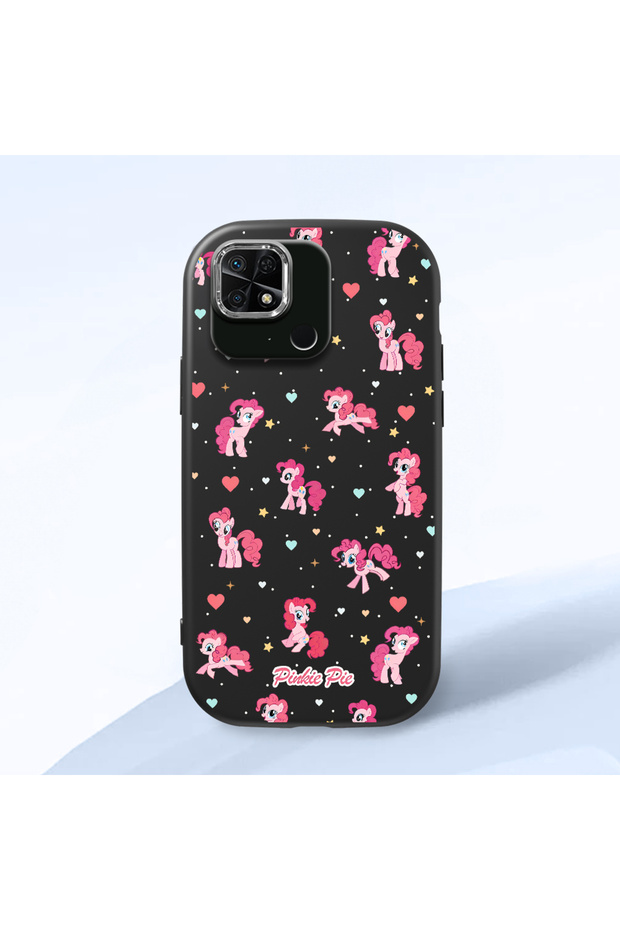 Redmi 10C Compatible Black Silicone Case with Shock-Absorbing Camera Protections
