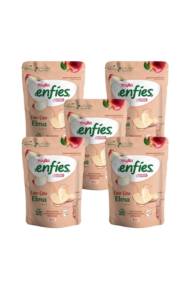 Enfies Freeze Dried Apple 15 g X5