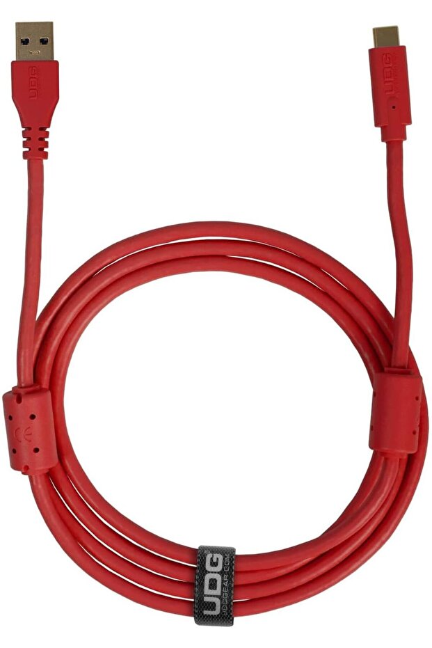 Ultimate Audio Cable USB 3.0 C-A Red Straight 1.5m