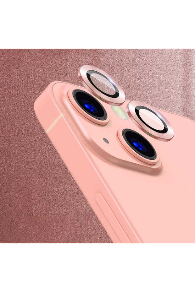 iPhone 13 Compatible Tgco Cl-07 Camera Protector-Rose Gold