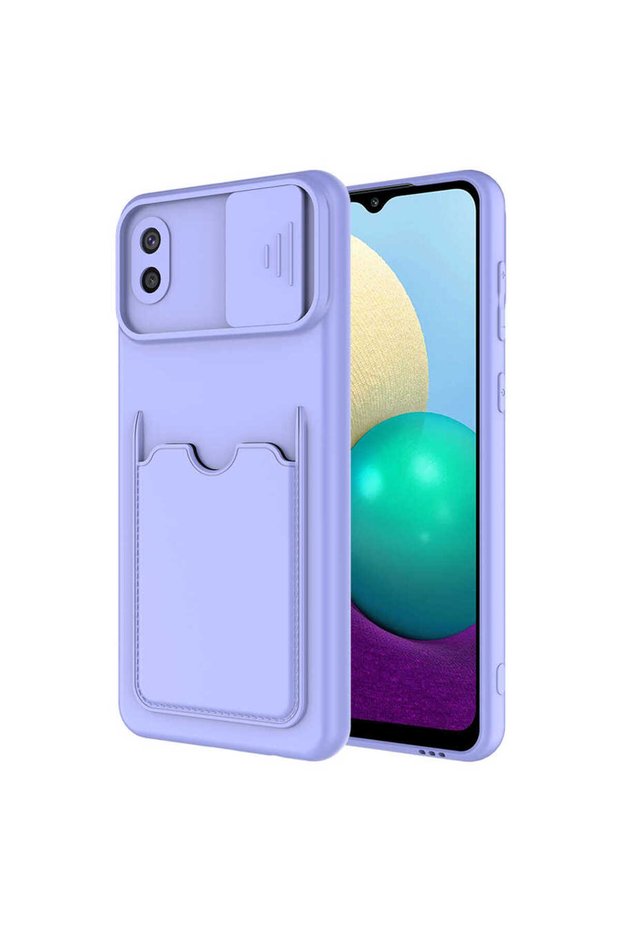 Galaxy A02 Case Tgco Kartix Cover - Lilac