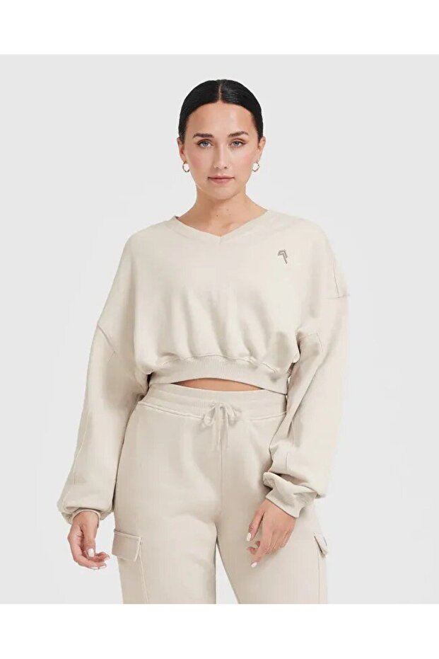 Oneracti̇ve Sweatshi̇rt Cream