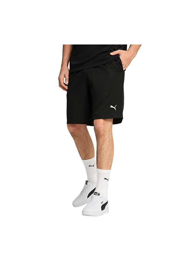 Ess Woven Erkek Siyah Günlük Stil Şort 68260401 - 1