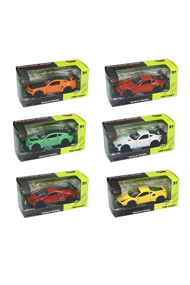 Modsy 1 Adet Kutulu Vardem Çek Bırak Metal Scale Model Araba 12 Cm Koleksiyonluk Diecast Açılır Kapanır
