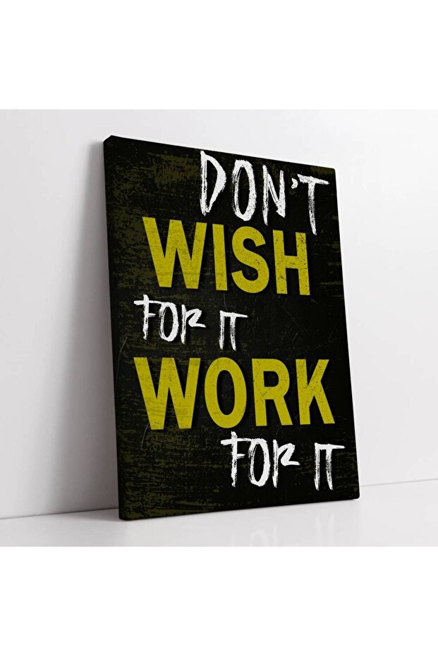 Tablou canvas Work for it - 1