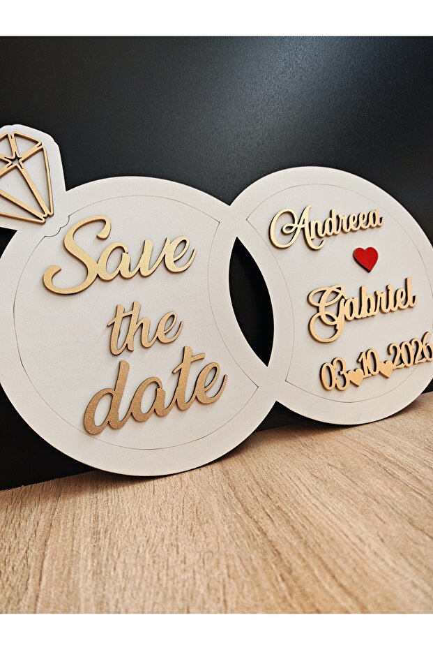Save the date , plăcuța save the date - 3