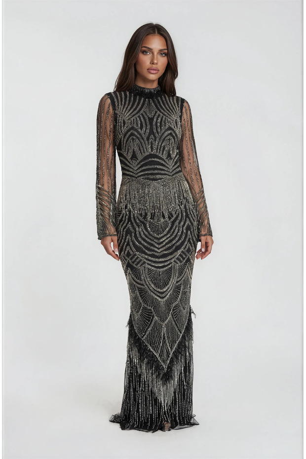 Rochie Pietre Neagra