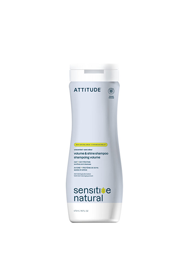 sensitive natural Volume & Shine Shampoo - Unscented