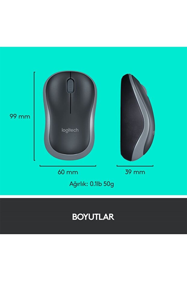 MK270 Kablosuz Q Klavye & Mouse Set - 6