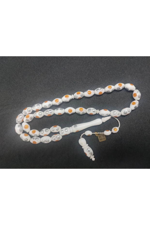 İskeçeli Cemil Masterpiece Engraved Natural Camel Bone