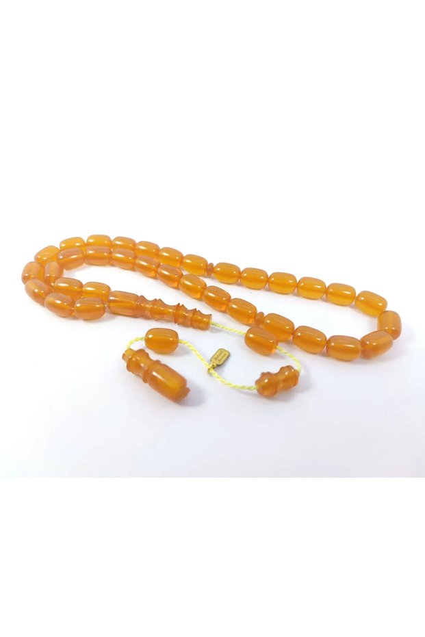 Mehmet Mercan Masterpiece İmame Oturtma Double Polish German Zircon Amber