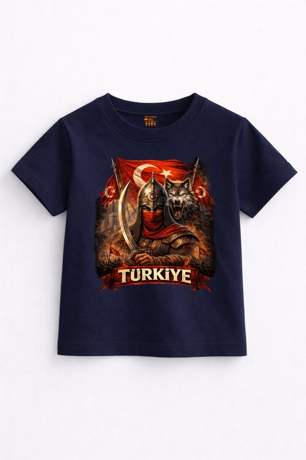 Bozkurt – Türkiye Spirit Kids T-Shirt