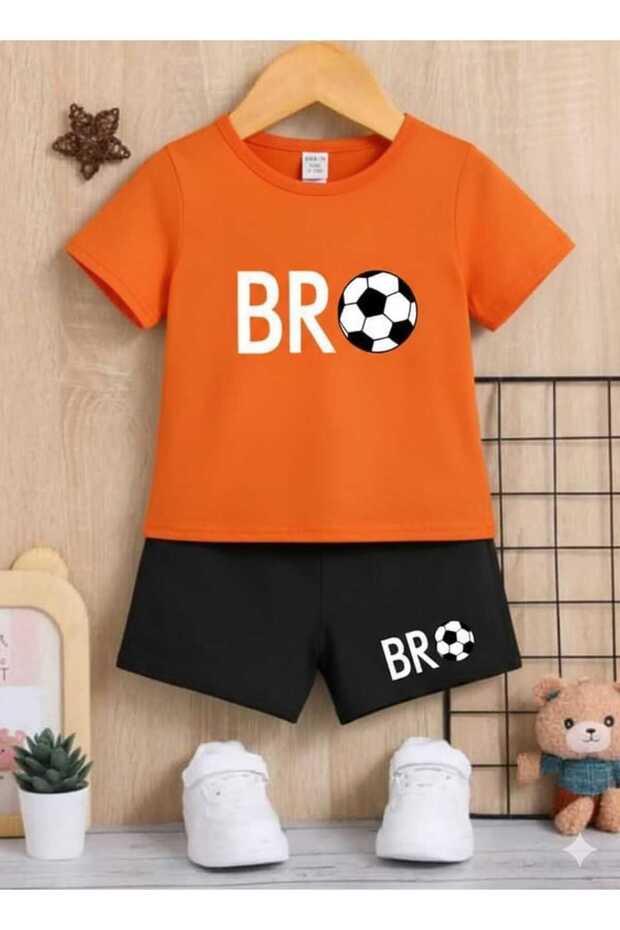 طقم صيفي مطبوع للأطفال من BRO