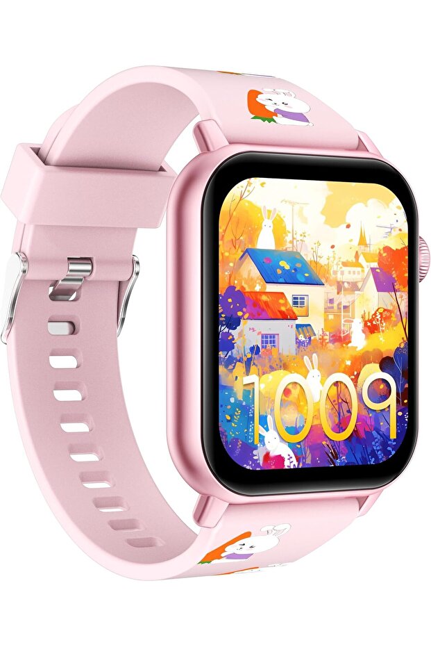 KiddoTime Kids Smart watch with Games, Audiobooks & Study Cards, 1.83" IPS Display, Heart Rate Senso