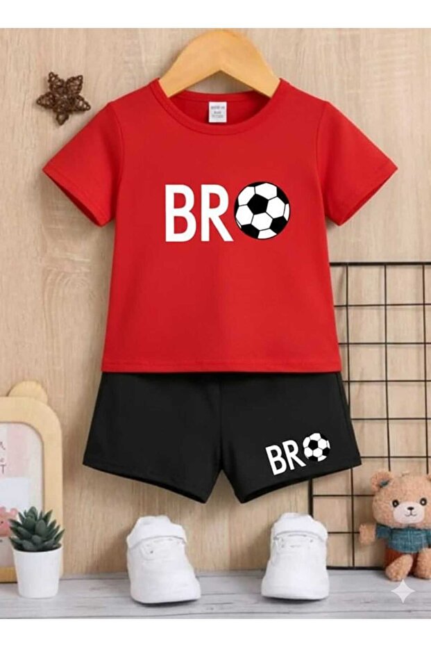 طقم صيفي مطبوع للأطفال من BRO