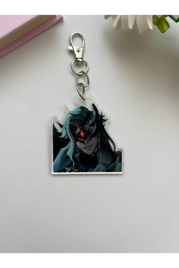 Genshin Impact Game Dottore Game Keychain / Bag Ornament