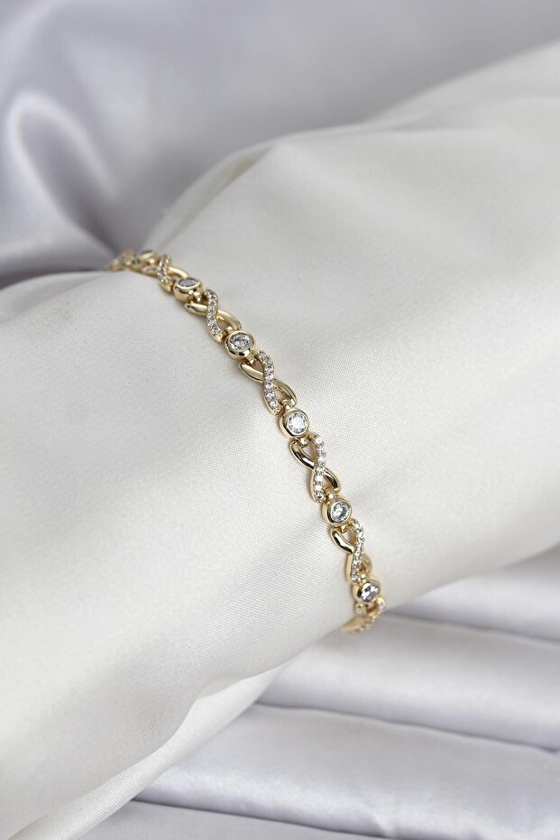 Xuping Infinity Model Women's Bracelet Tj-Bb8438