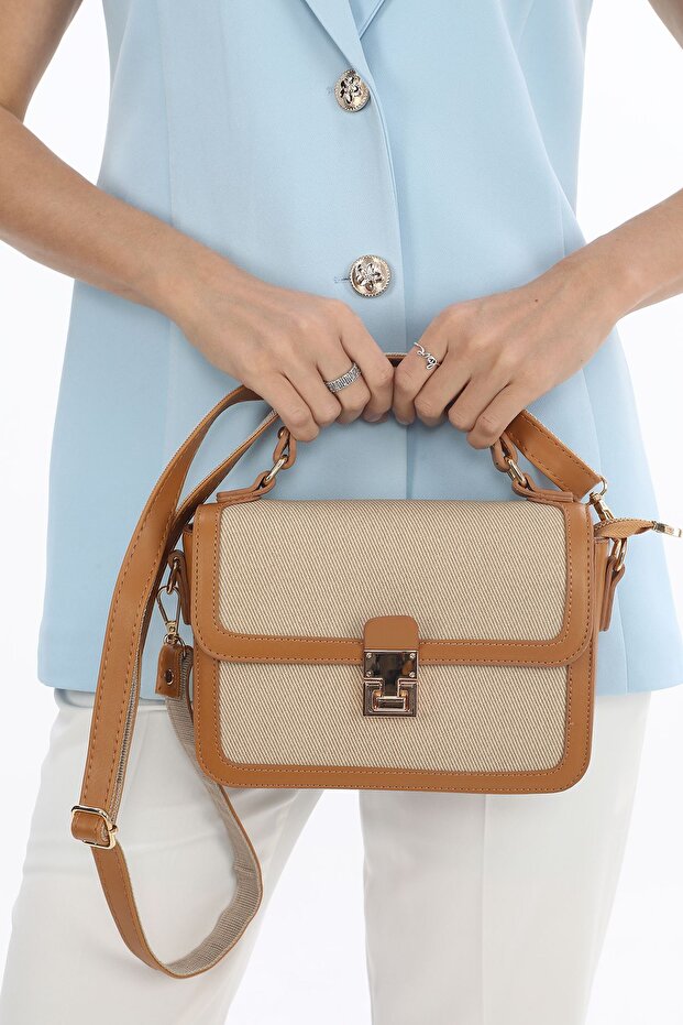 Women's Crossbody Shoulder Bag, Width 23, Length 16 cm