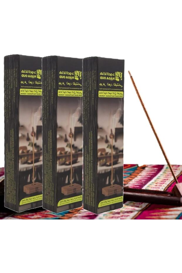 Oud Vietnam Agarwood Incense Sticks (Pack Of 3) - Premium SOY1s