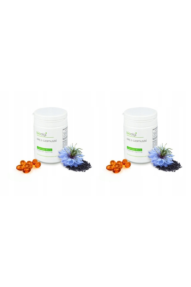 2x Bioalgae ulei de chimen egiptean - 200 caps