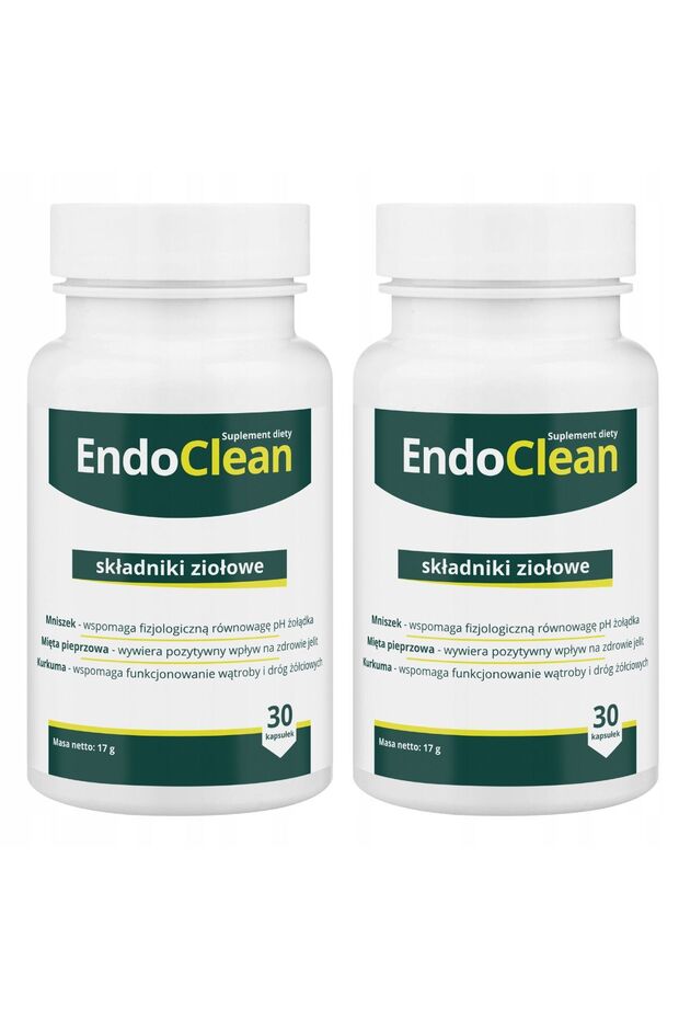 2x EndoClean - supliment alimentar 30 capsule