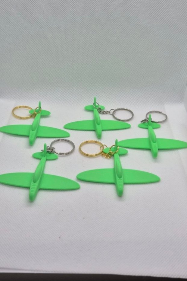 Airplane Keychain 5 Pieces