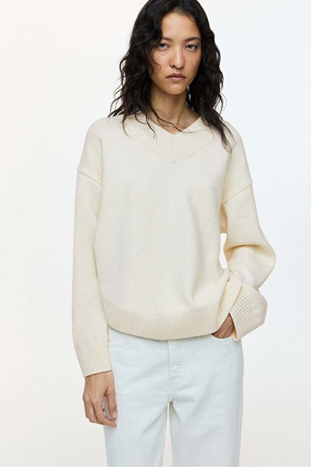 V-neck jumper - 1