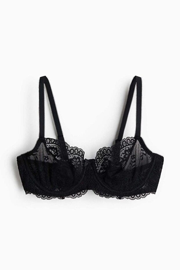 Underwired lace bra - 5