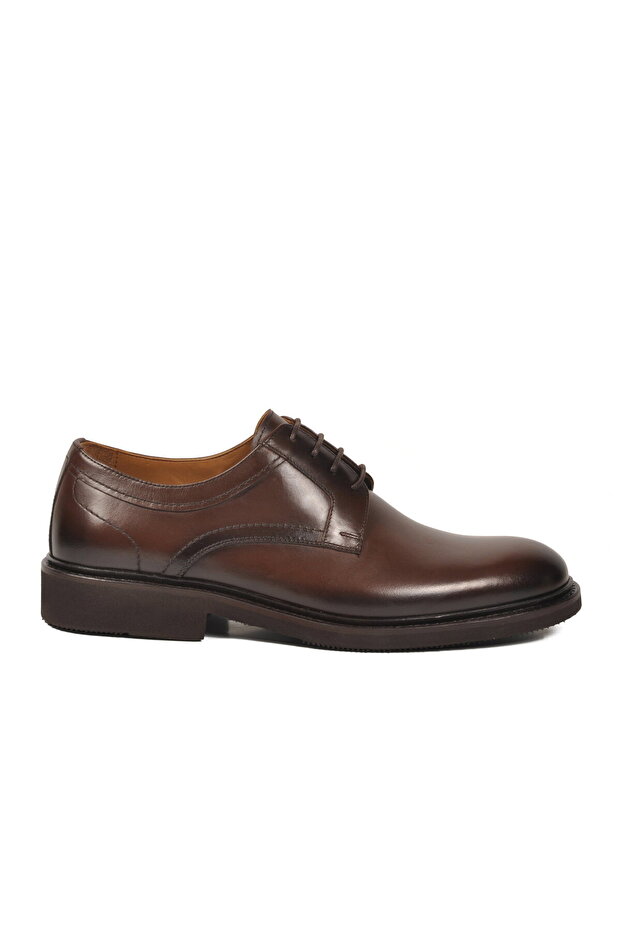 Brown Genuine Leather Men's Classic Shoes