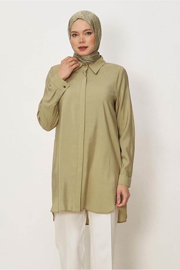 Shirt Collar Tunic 45720