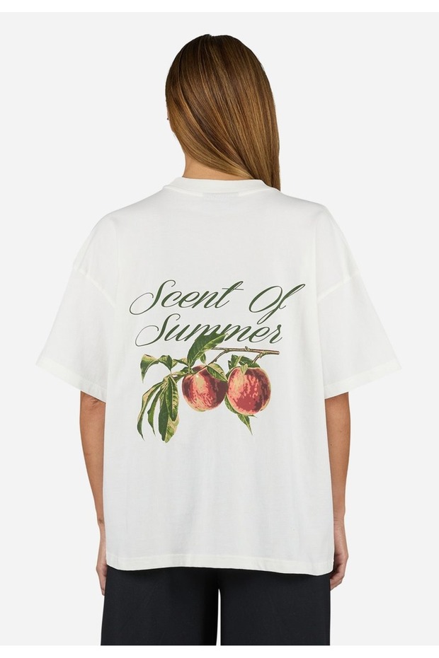 Women's Printed Oversize T-Shirt 100% Cotton Comfortable Casual Style