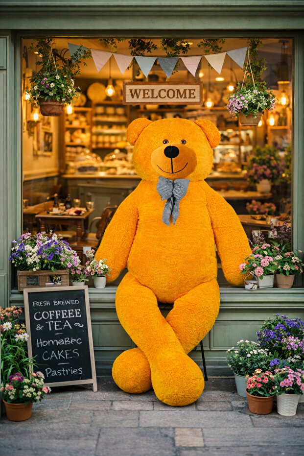 160 Giant Plush Bear Romantic Gift & Home, Cafe, Showcase Decoration