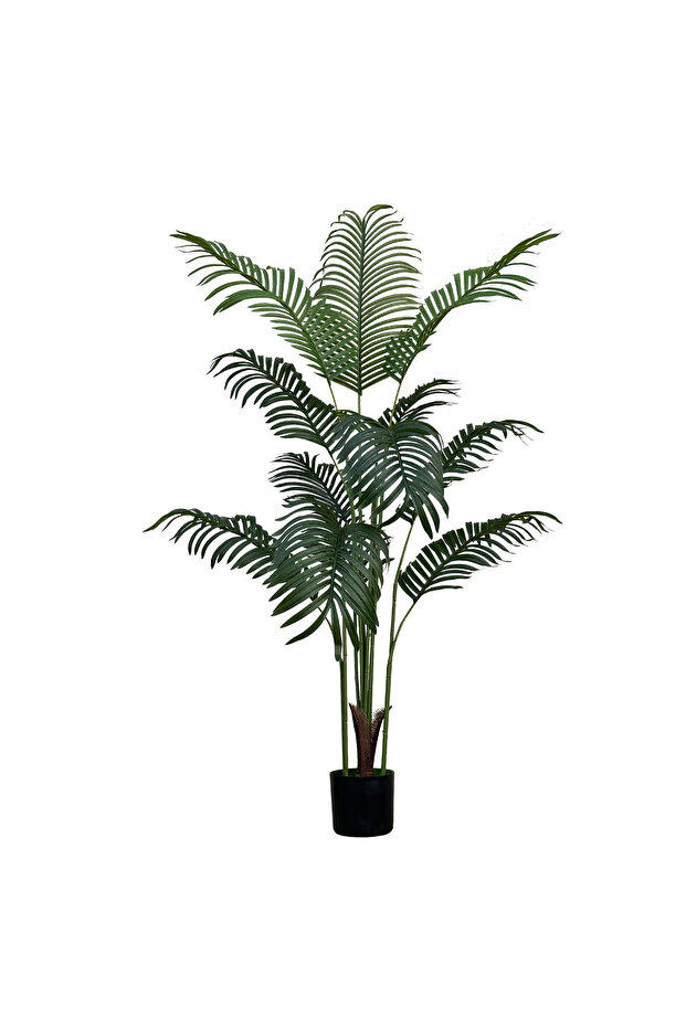 Artificial Palm Tree Fake Palm Tree Faux Tropical Areca Floor Plant for Home Office Indoor Decor