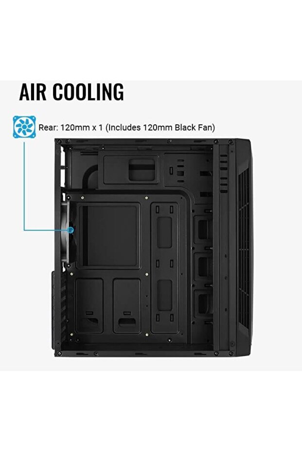 Split Tempered Glass neagra - 2