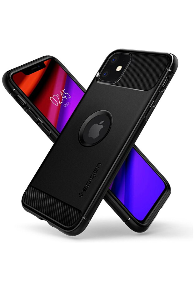 iPhone 11 Case - Rugged Armor - Black - 5