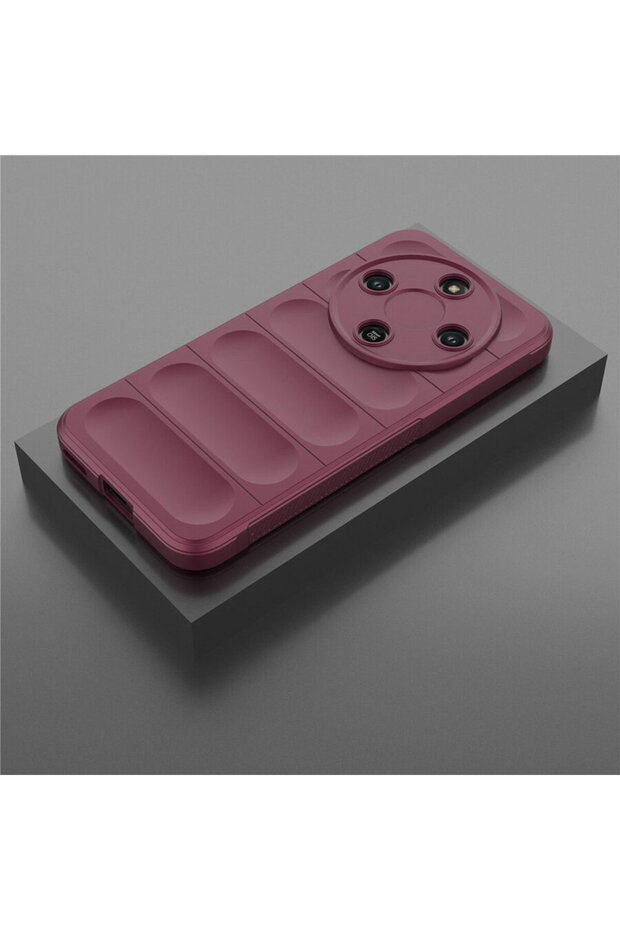 Case for Honor Magic8 Lite - Magic Shield - Bordeaux - 6