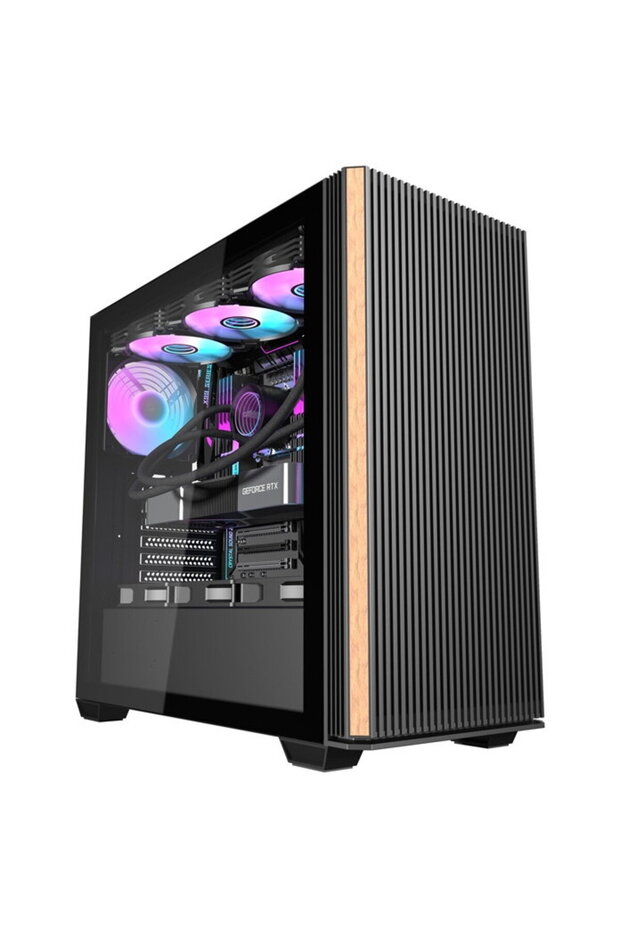ATX ARGB DS900WS Μαύρο