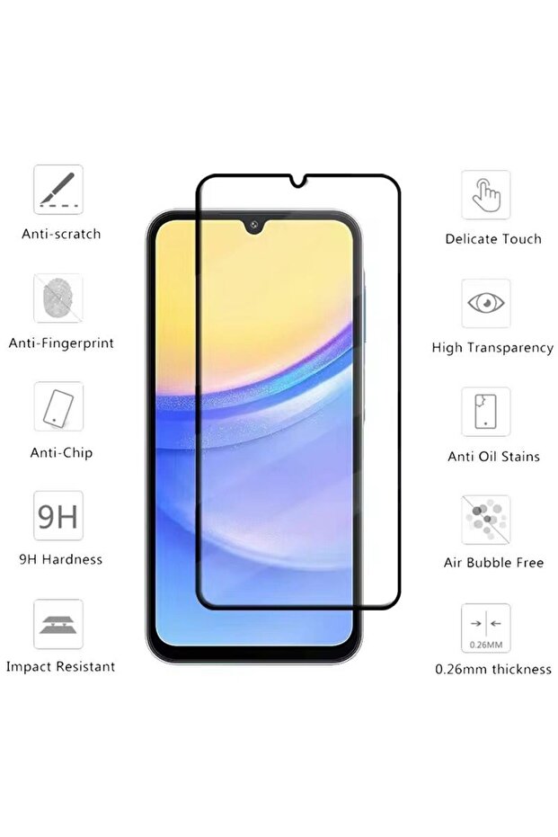 واقي شاشة متوافق مع هاتف Xiaomi Redmi Note 9، زجاج شاشة صلب غير قابل للكسر