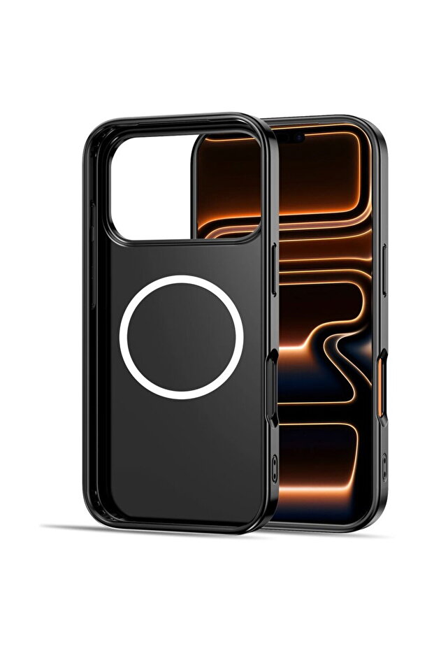 Калъф Husa Lamano MagSafe за iPhone 17 Pro Max, модел Velvet Night, съвместим с MagSafe, многоцветен - 4