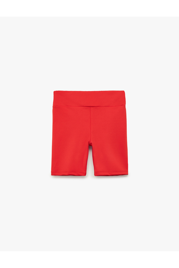 High Waist Basic Short Leggings