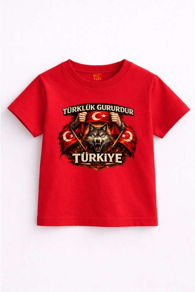 Anadolu Spirit – Bozkurt Power Series Children's T-Shirt