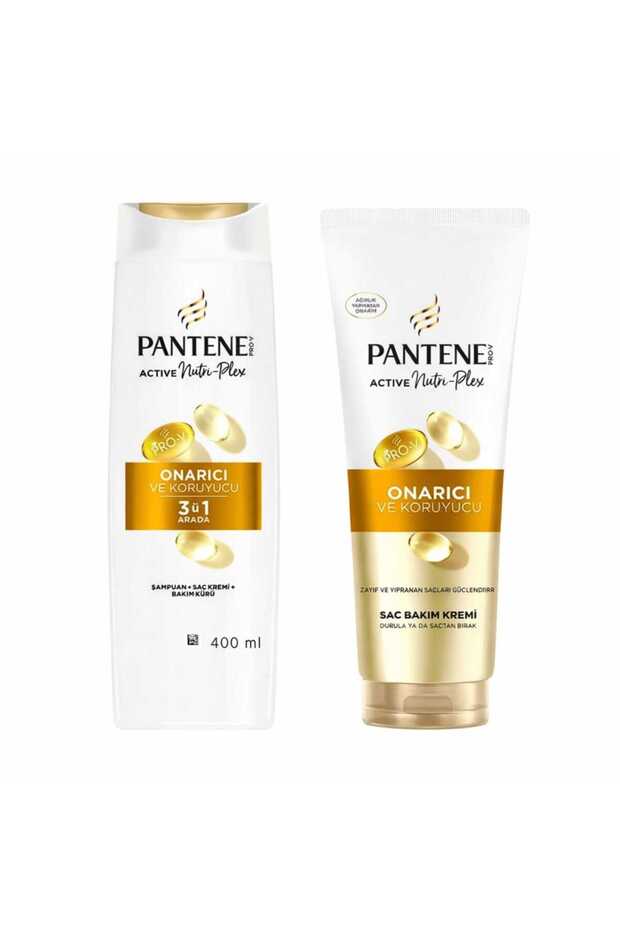 Repairing & Protecting 3-in-1 Shampoo 400ml and Conditioner 275ml 2-Piece Care Set