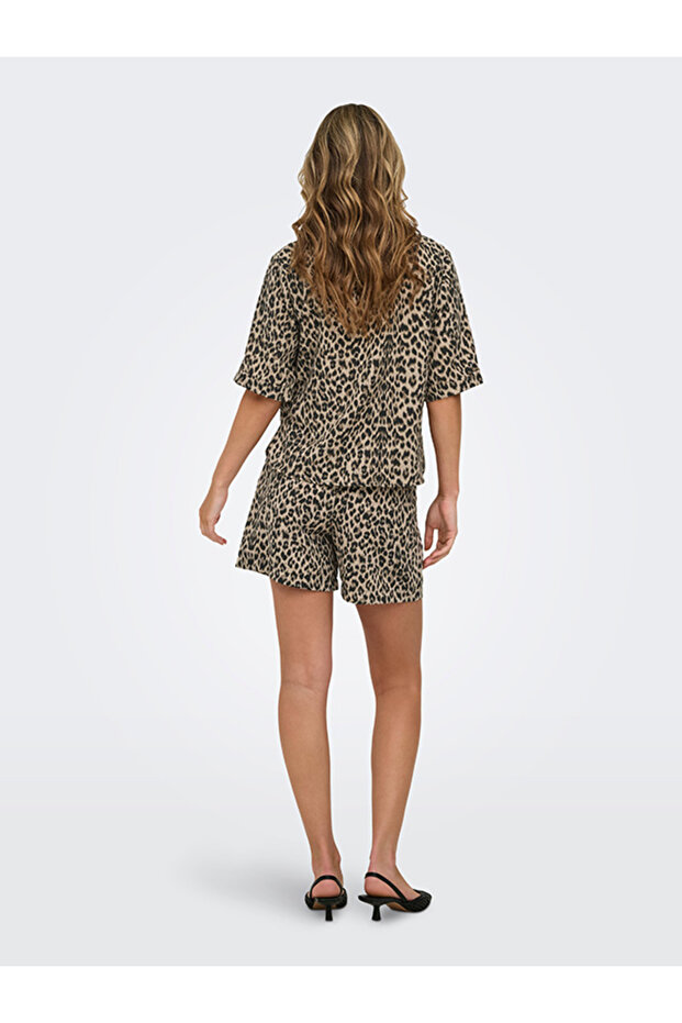 Onlemmia S/S Button Shirt Pnt Women's Black Shirt - 15380053 - 4