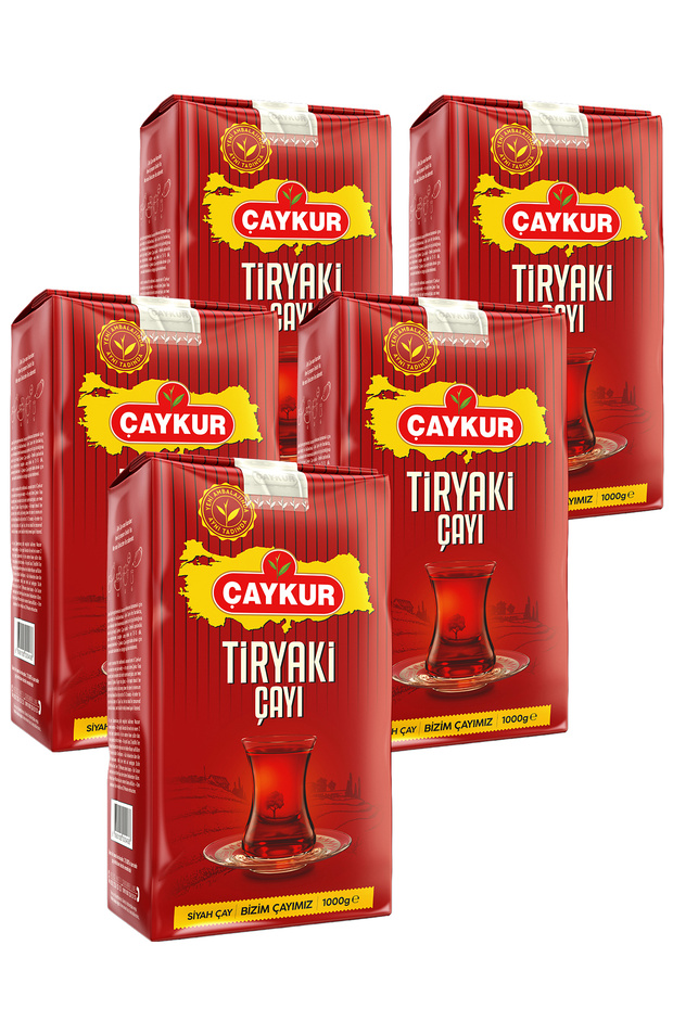 Tiryaki Bulk Tea 1000 Gr. Five-Pack