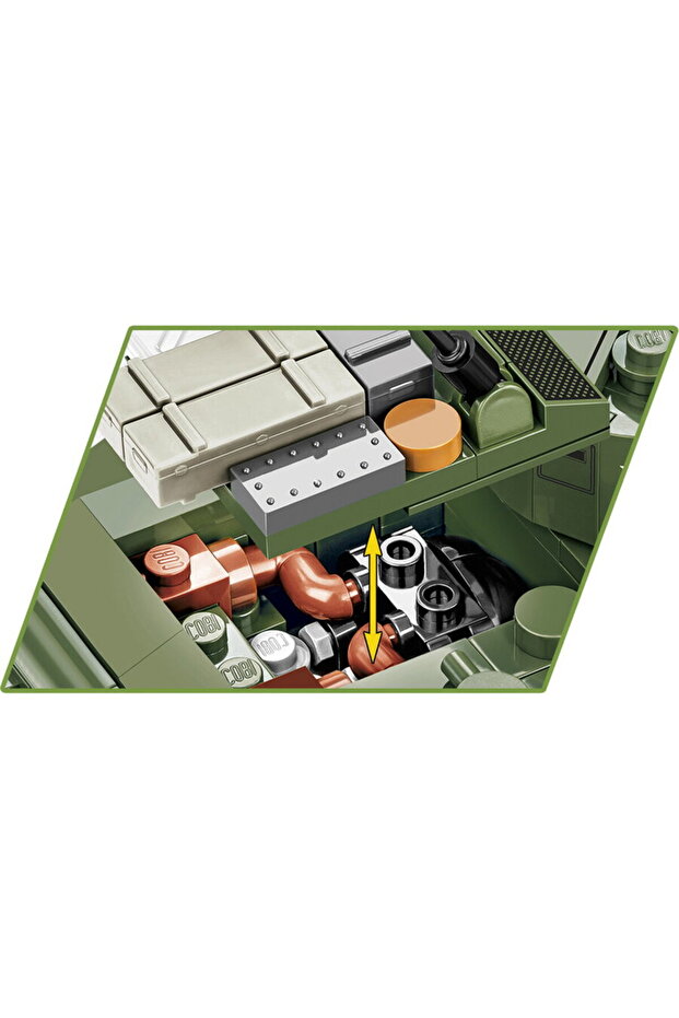M3 Stuart, construction toy scale 1:35 - 5