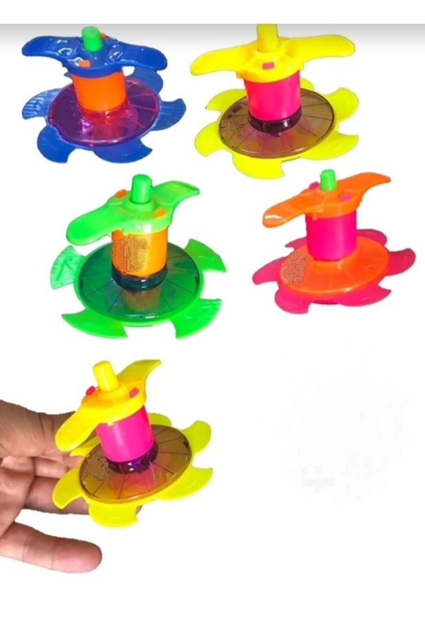 5 pcs colorful snap spinning top karne gift boy girl toy