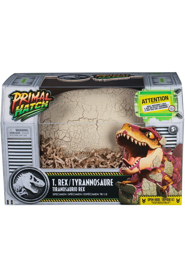 Spin Master Primal Hatch - Interactive T-Rex in Egg, Toy Figure
