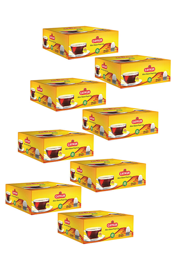 Altın Süzen Tea Bags 100 Pieces (200 Gr) Pack of Eight